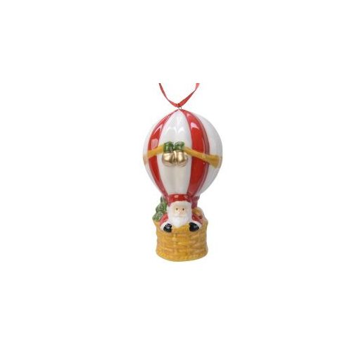 Hólégballon mikulással poly M10cm