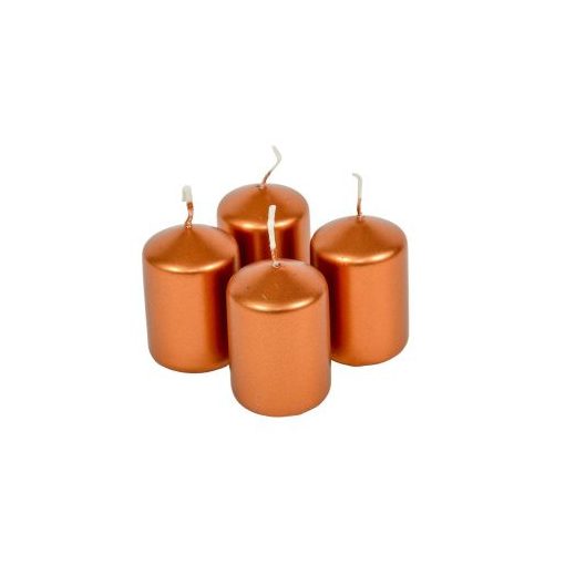 Adventi gyertya metál bronz 40*60mm 4db/csom (db ár)